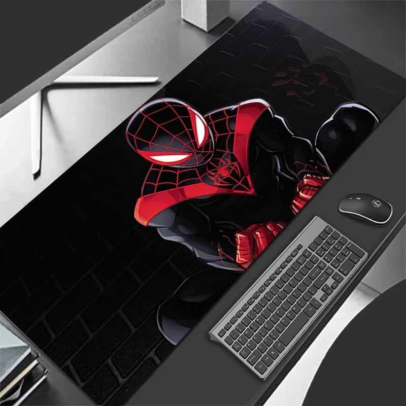 

Fashion Mouse Pad Spider Man Gamer Mousepads 900x400 Gaming Mousepad Large Keyboard Mat Desk Pad For Computer Laptop Mouse Pads