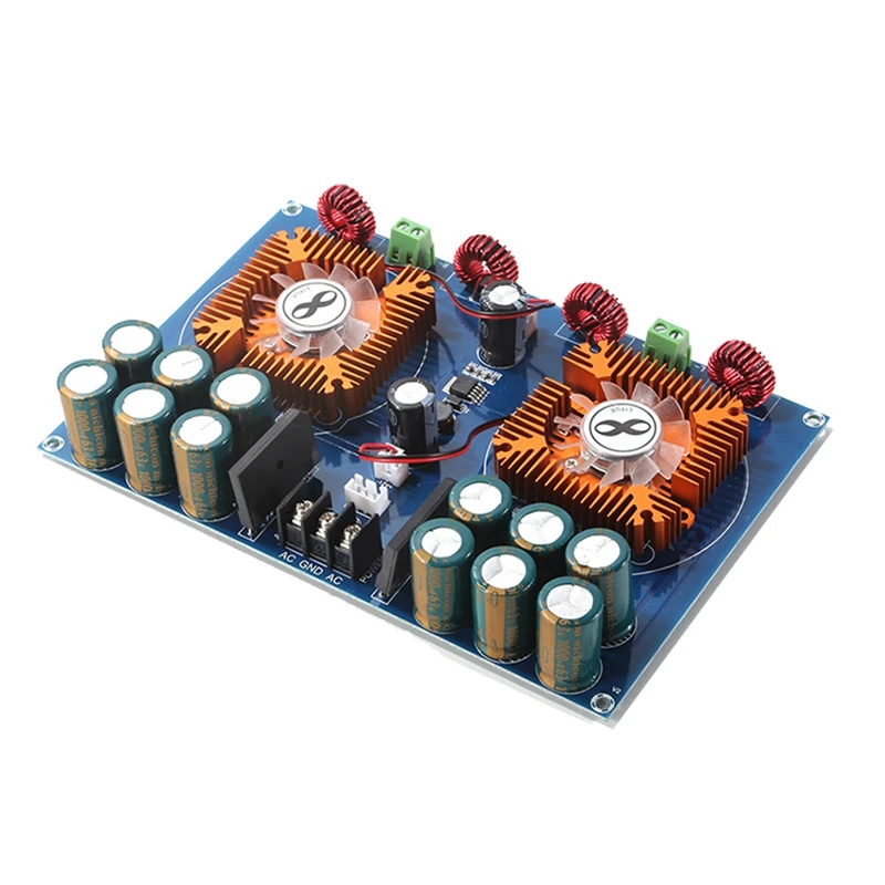 HOT-XH-M258 High Power TDA8954TH Dual 420W Digital Audio Amplifier Board Pure Rear Power Amplifier Board Module