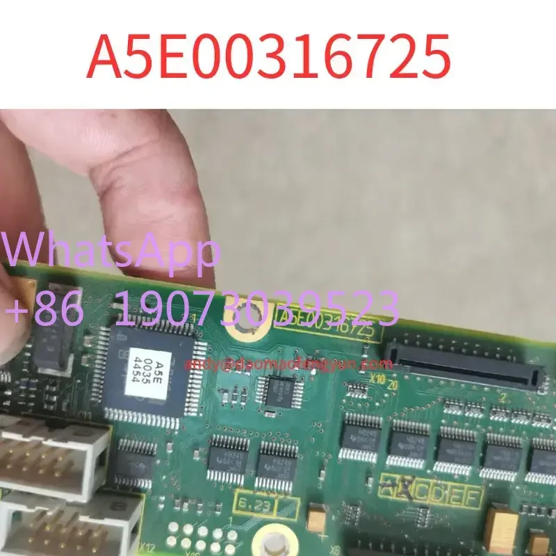 Scheda dei pulsanti Display di seconda mano A5E 00316725