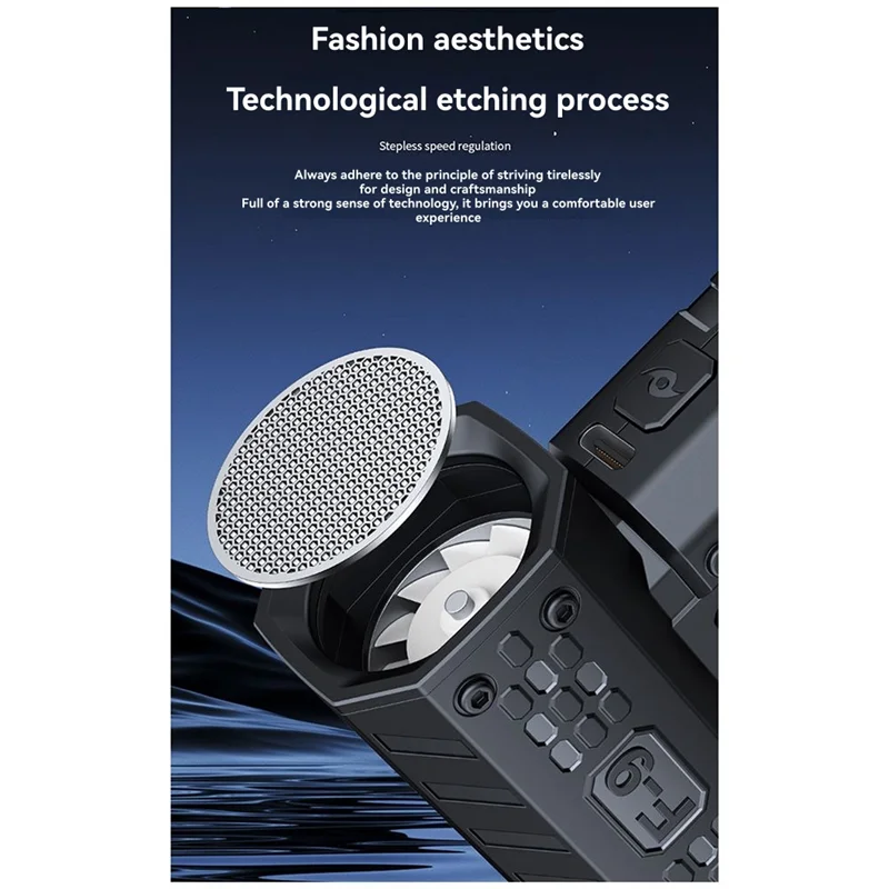 

ABGG-высокоскоростной мини-воздуходувка 160000 об/мин, ручной электрический турбореактивный вентилятор с скоростью ветра 52 м/с и светодиодным дисплеем