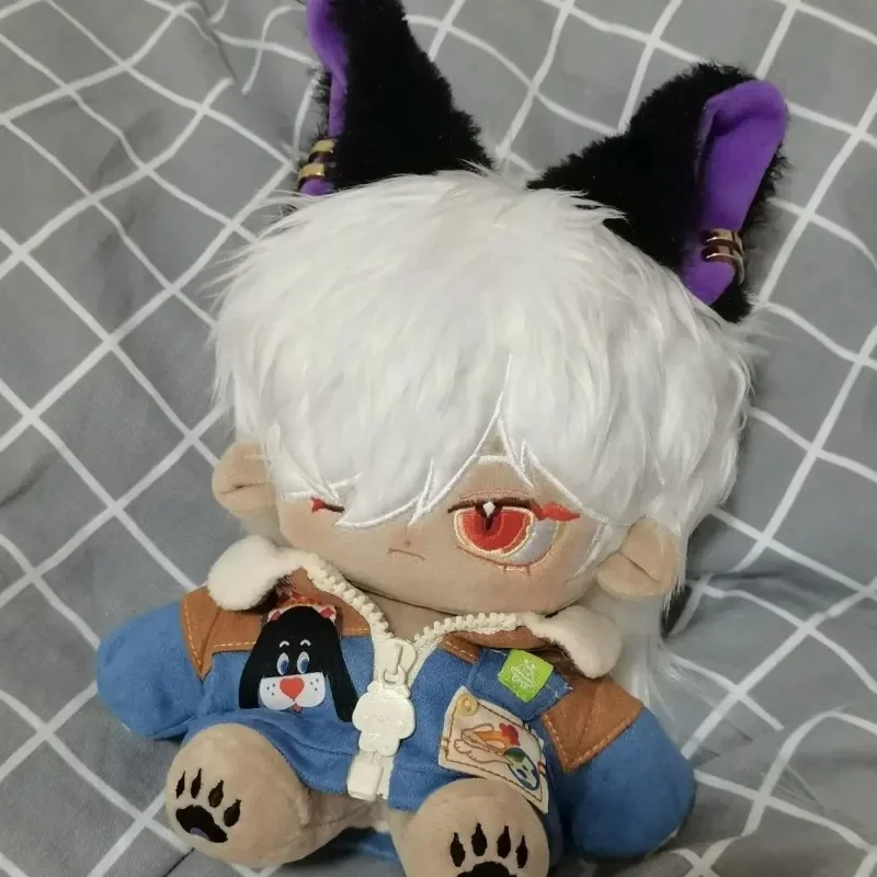 Genshin impacto cyno 20cm bonito algodão boneca jogo brinquedos periféricos pelúcia vestir-se fantoche presente de aniversário criativo para crianças adultos fãs