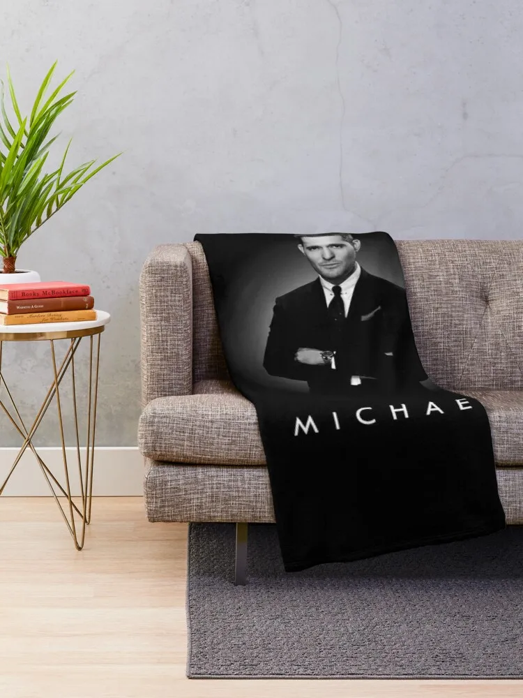 nn michael buble Throw Blanket Soft Big Blanket Retro Blankets