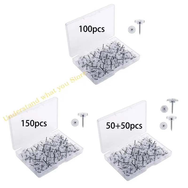 J60A Pushpin Clear Pin