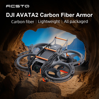 RCSTQ Brand New Cool Carbon fiber armor For DJI Avata2 Shockproof Lens Protection All inclusive Anti-strike Drone Accessories