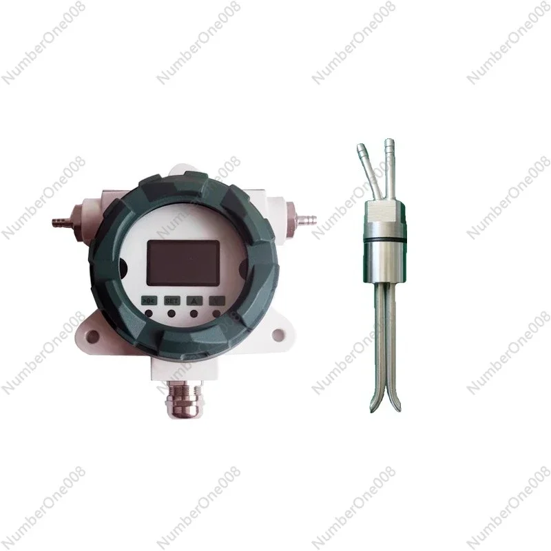High-Temp Explosion-Proof Mini Wind Speed & Pressure Transmitter, Duct-Mounted Air Flow Sensor Flow Meter