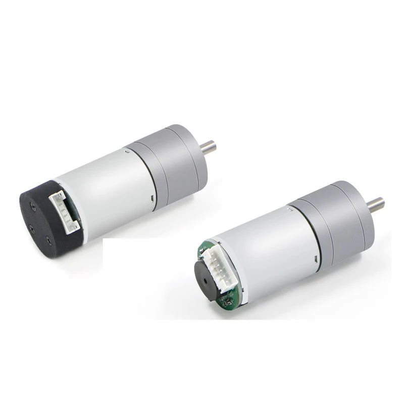 DC12V1.5Kgf.cm MG370 DC geared motor, high-precision AB-phase all-metal gear with GMR encoder