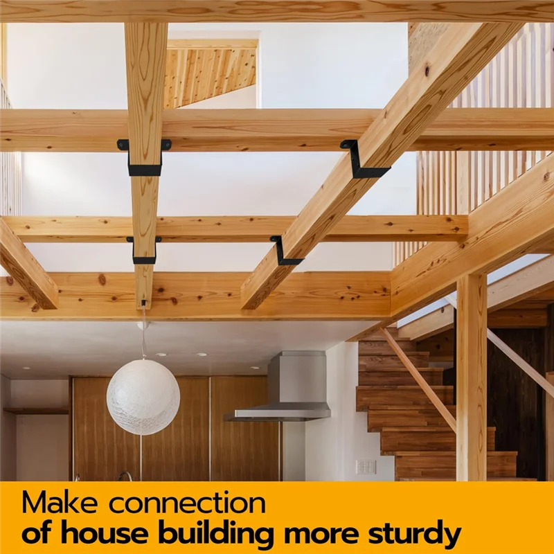 ABNG 4 шт. ремень для столба, черный паркан для U-образного кронштейна, можно кронштейны для забора для металлических стоек