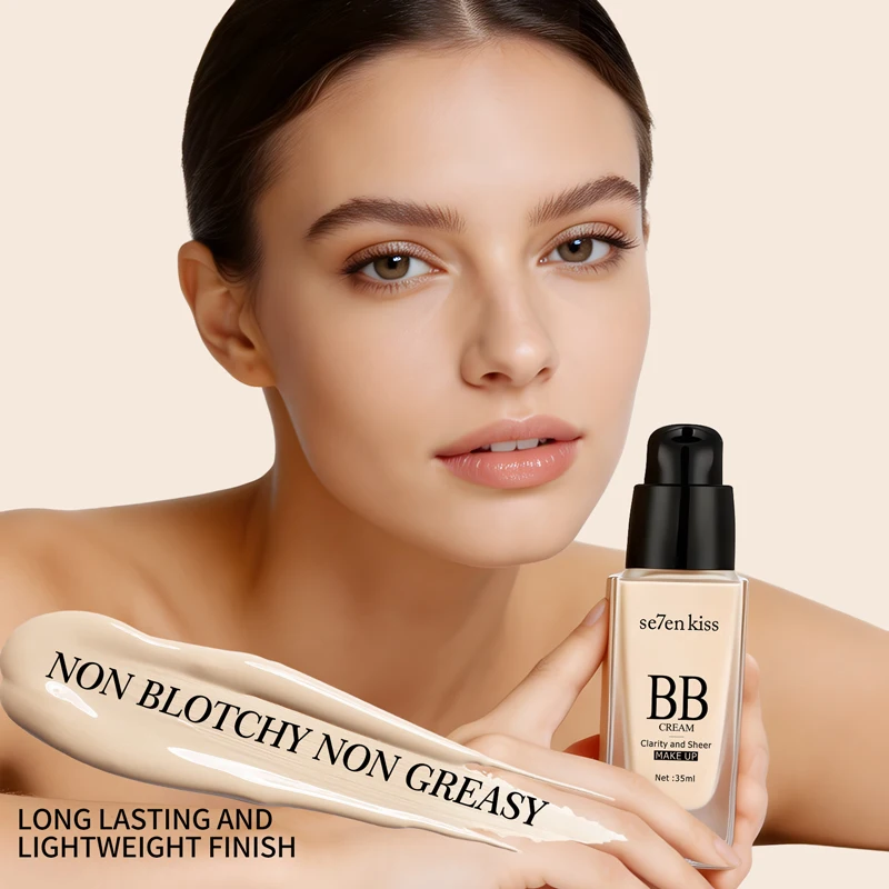 Picture 3: Lightweight Waterproof BB Cream, Long-Lasting Formula, Refreshing and Comfortable, Creating a Natural Makeup Look