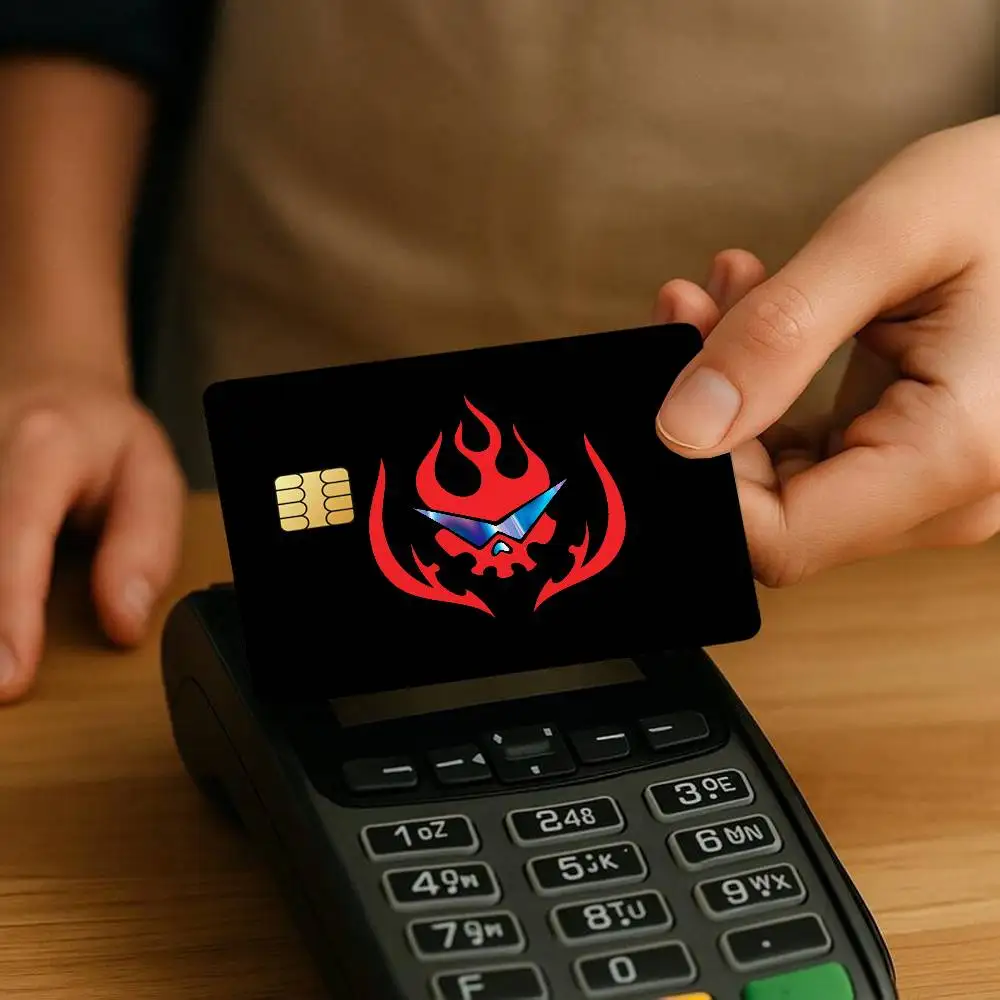 Anime  Laser Card Stickers For Transit Cards And Student IDs With Travel Commute G-Gurren L-Lagann