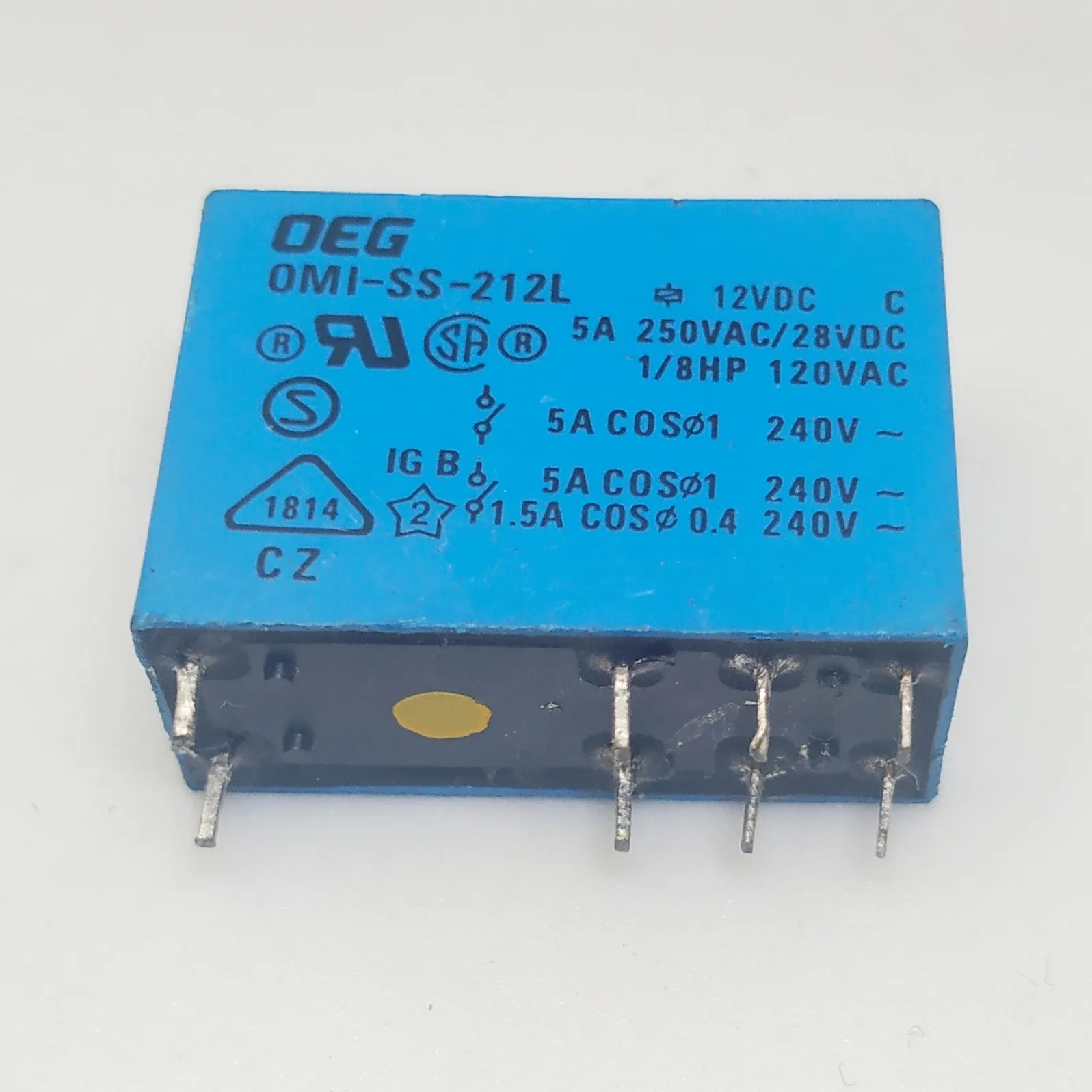 

HOT NEW OMI-SS-212L OMI-212L OMI SS-212L OMI-SS 212L 12V 12VDC DC12V relay DIP8