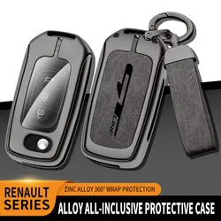 Zinc Alloy Car Key Cover For Renault GT line Kadjar Captur Megane Sandero Stepway Logan Clio5 Arkana For Renault GTline Key Case