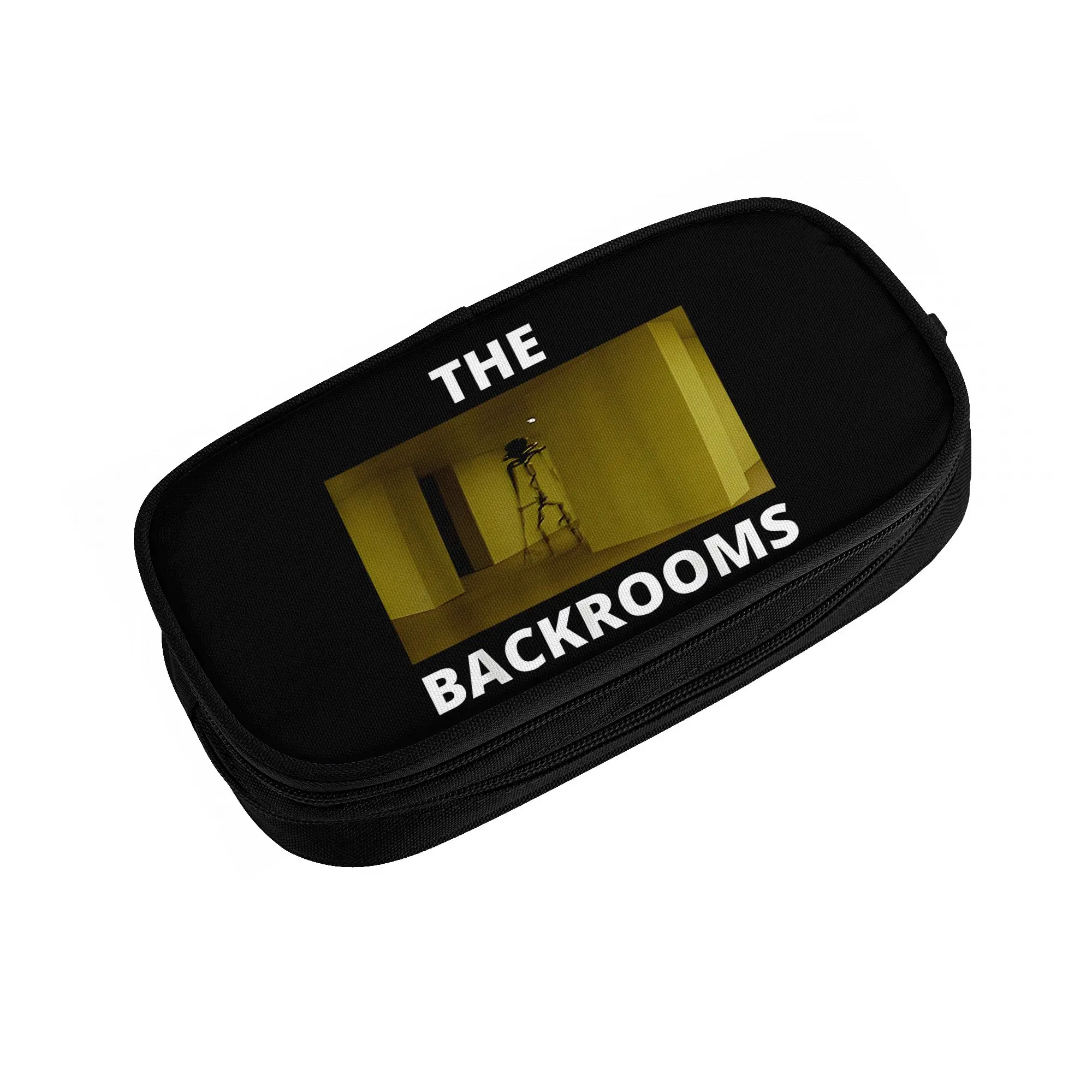 the backrooms 2026 movie Pencil Cases Cute   Pen Holder Bag Student Large Storage Students School Gift Pencilcases