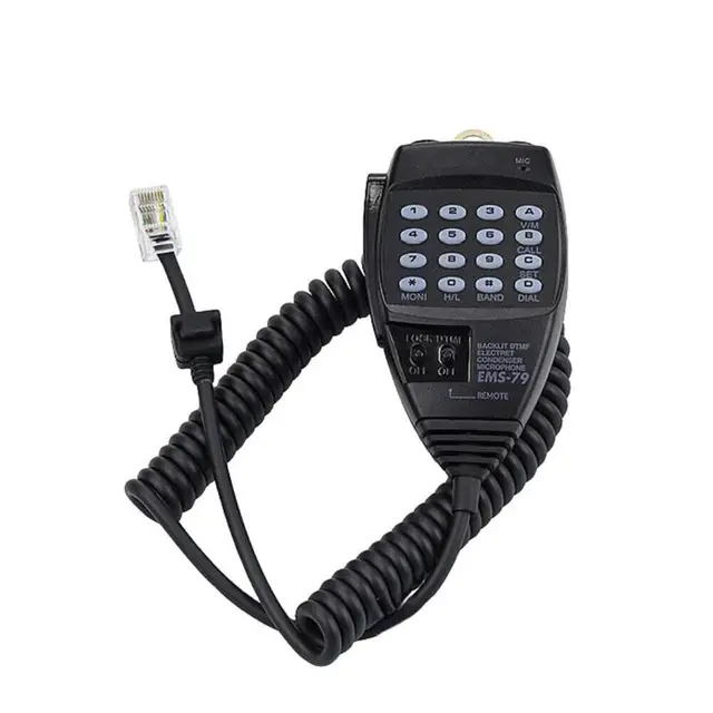 EMS-79 8-pinowy podświetlany mikrofon głośnikowy do radia ALINCO DR-735 DR-735R