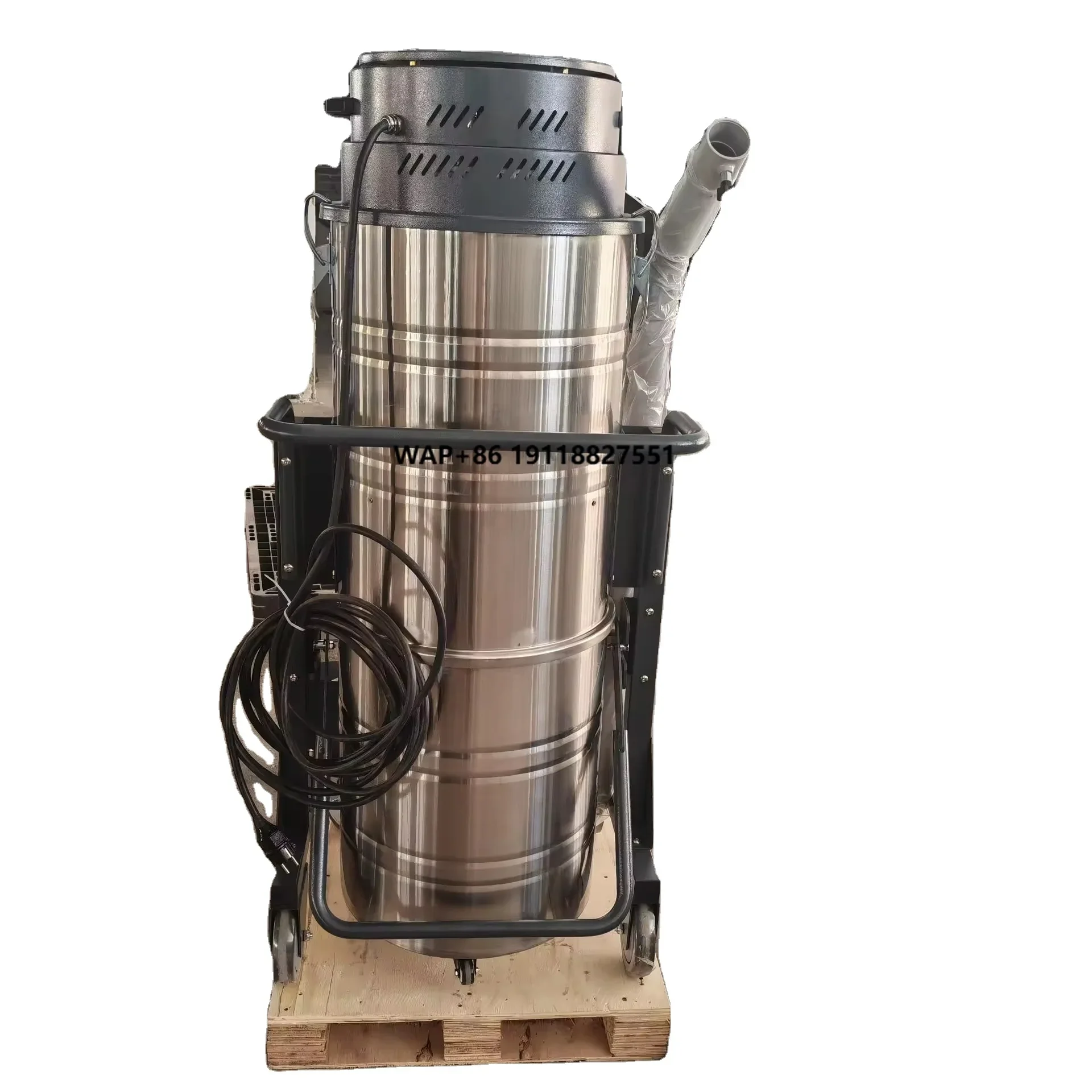 3.6KW Factory Automatic  Dust Collector Industrial System Heavy Duty Commercial Vacuum Cleaner