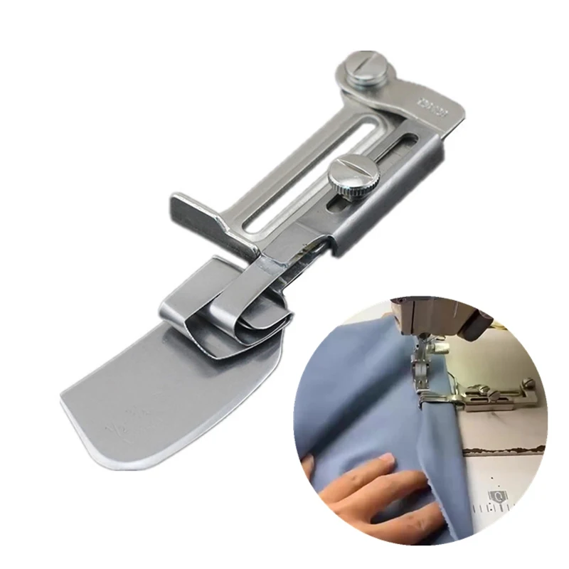 

Adjustable Hemming Roller Crimping Folder Binder Presser Foot For Domestic Of Flat Car Industrial Sewing Machine Accessories