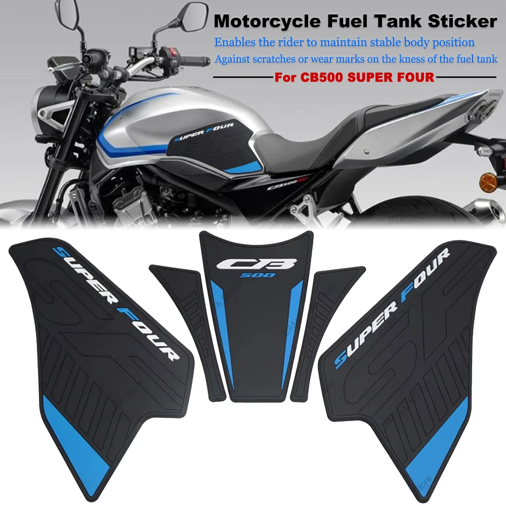 For CB500 Super Four 2026 CB500SF Motorcycle Accessories Fuel Tank Pad Protector Sticker Side Anti Slip Protection Pad Knee Grip