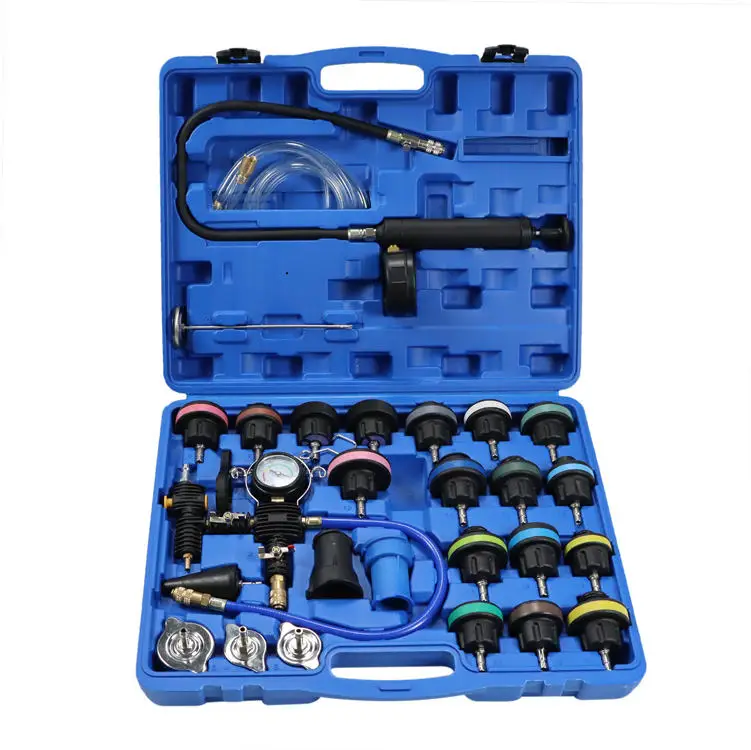 Automotive Water Tank Leak Test Detector and Vacuum Coolant Radiator Pump Pressure Cooling System Tester