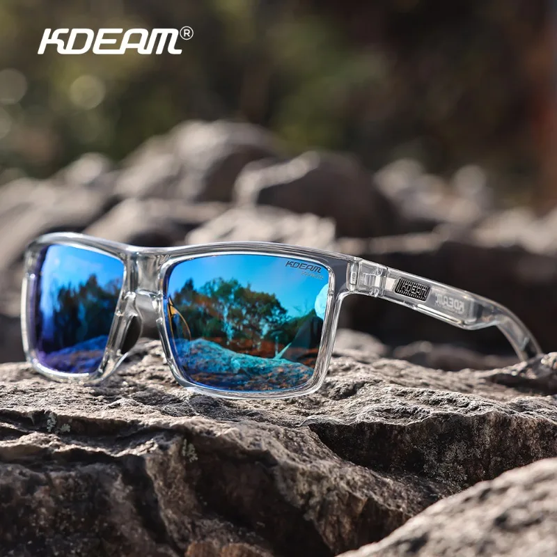 2026 KDEAM Polarized Sunglasses TR90 Outdoor Sports Driver's Sunglasses Big Head Special Large Size Sun Glasses KD0737-MAX
