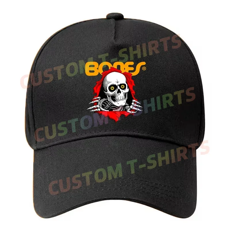 Black Cap Powell Peralta Skateboard Baseball Cap Snapback Caps Casquette Hats Fitted Casual Gorras Hip Hop Dad Hats Unisex