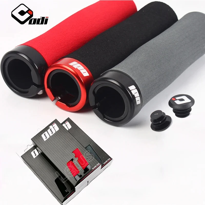 ODI Silicone MTB Handlebar Grips Ultralight Shock Absorber Bicycle Grips Comfy Hand Feel Bike Cover Cycling Accessories