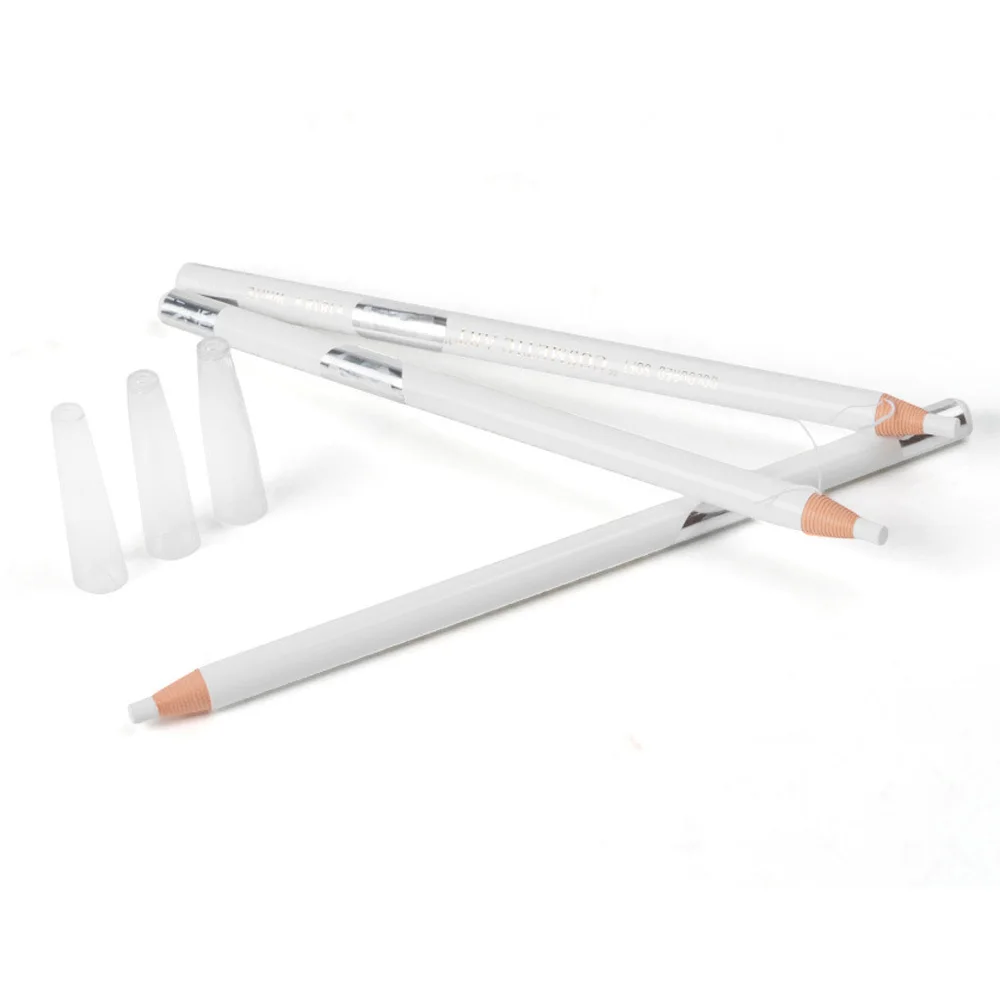 1/2/3pcs White Microblading Tattoo Eyebrow Marker Pen Brow Skin Marker Pencil Positioning Accessories Tool