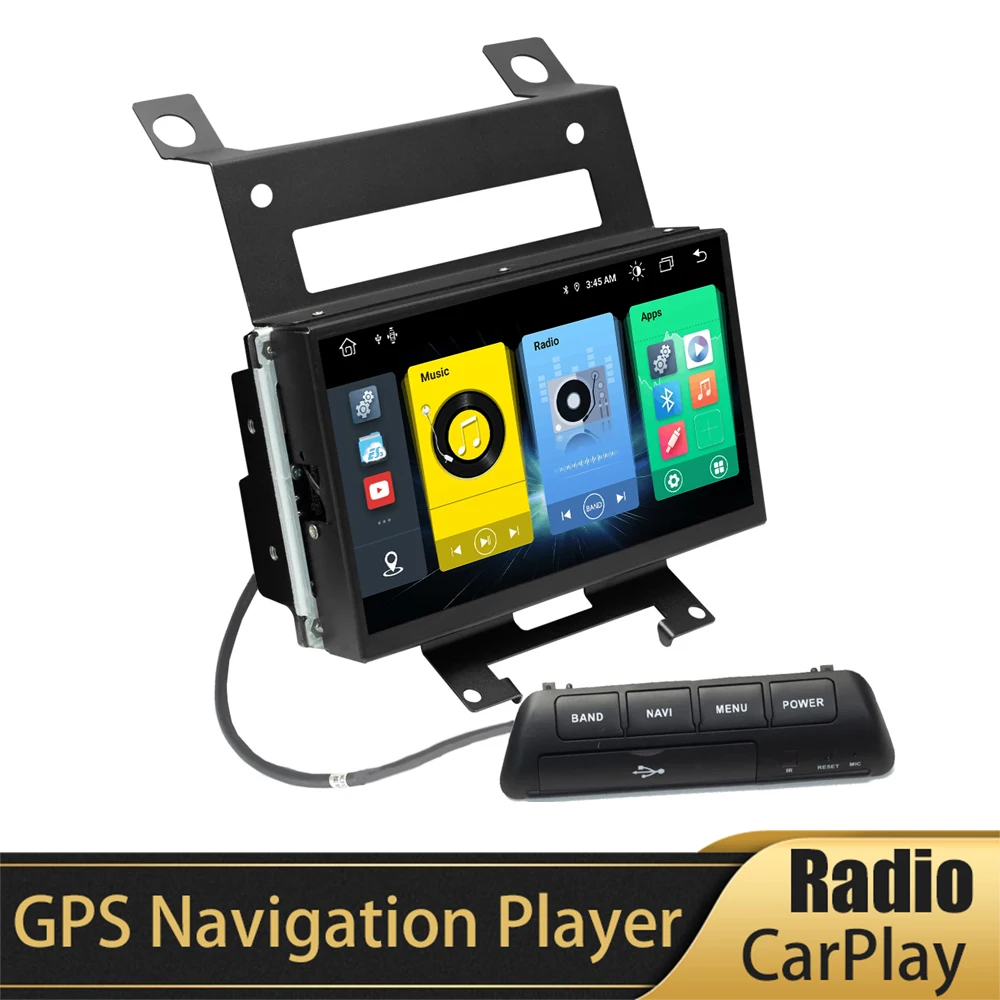 7Inch Car Android 14 Player Multimedia Stereo For Land Rover Freelander 2 2007-2012 GPS Auto BT Navigation Wifi DAB+ Carplay