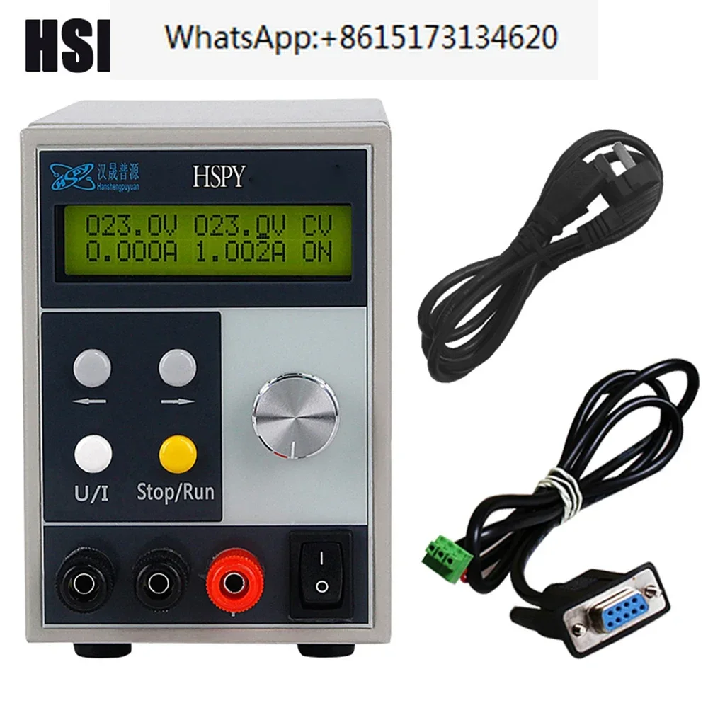 Hspy-1000-01 programmable power supply with communication 1000V 1A high voltage DC power supply