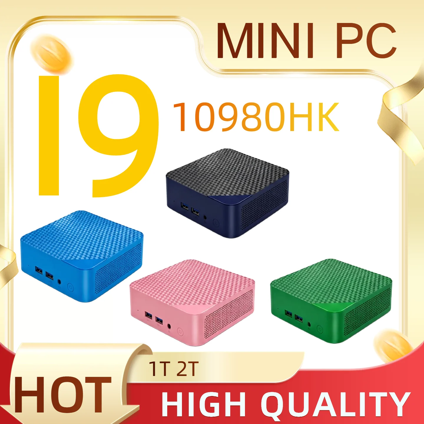 2026 Mini PC gaming Intal Core i9 10980HK WIFI 6 BT5.2 Special Computer Windows 11 SSD 1TB RAM 16GB  PC Gamer