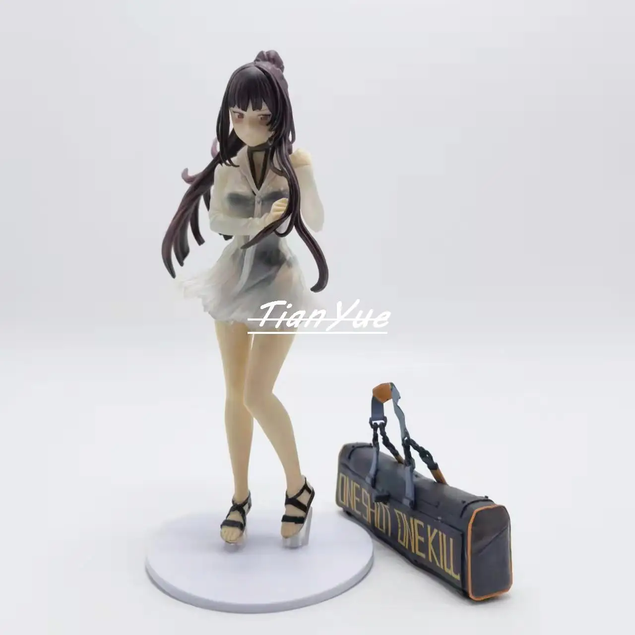 Anime Girls Frontline WA2000 Operation Devil Fish PVC Girl Figure Model Toys Christmas Gift 28cm