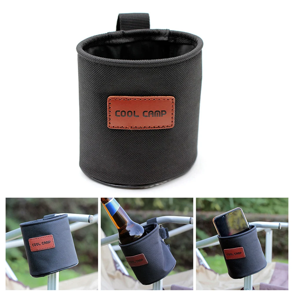 

Fishing Chair Side Holder Backpacking Cup Holder Easy Access High-quality Materials Lightweight Portable Camping