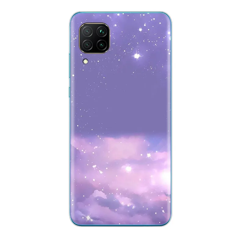 Abstract Swirl Pattern Silicone Cover For Huawei P50 P40 P30 P20 Pro P10 P9 P8 Lite E Plus 2019 Transparent Phone Case