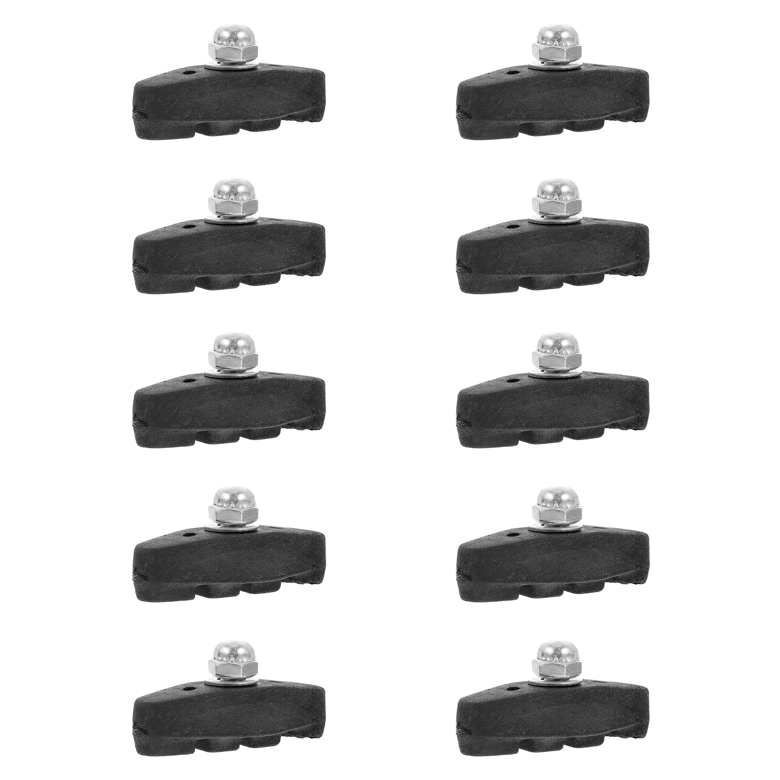 

10 Sets Brake Pads Bike Brakes Bicycle Break Caliper and Blocks Calipers Accessories Parts