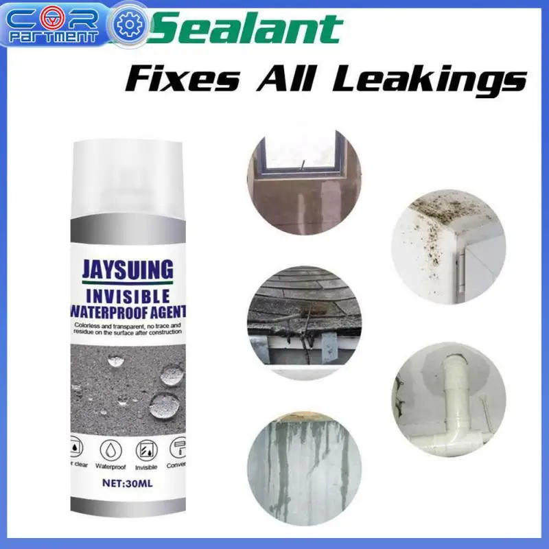 Hot Mighty  Adhesive Sealant Spray Coating Liquid Waterproof Mighty Binding Spray Leak Water Seepage Repair Sealer Stopper