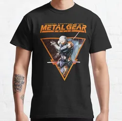 Gray Fox Option C Metal gear solid snake cyborg ninja MGS video games T Shirt Tactical espionage action tee large size tops