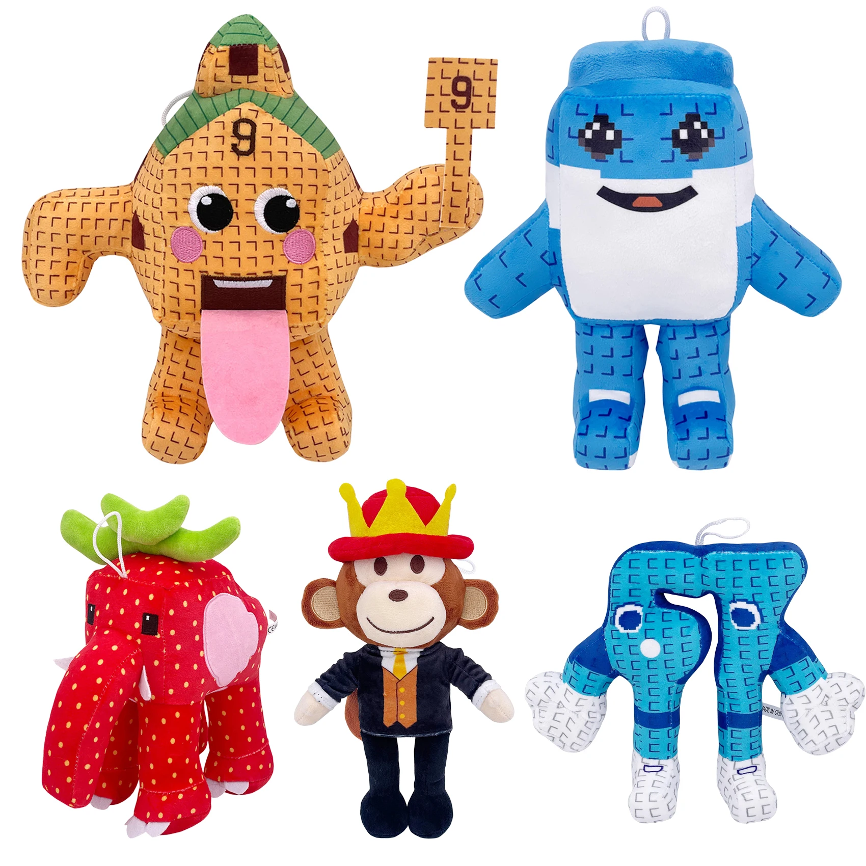 

Steal a Brainrot Game Plush Doll Toy Cartoon Cute Soft Chuy Peluche Room Decoration Plush Doll Toy Christmas Gifts