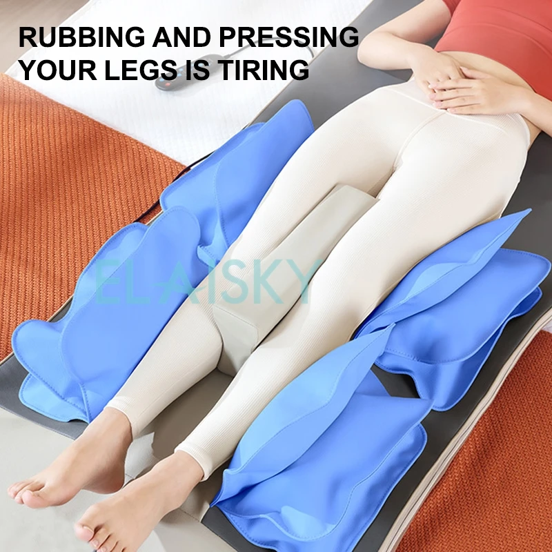3D Stereoscopic Electric Massage Mattress Heating Airbag Waist Massager Whole Body Home Cervical And Lumbar Massage Cushion