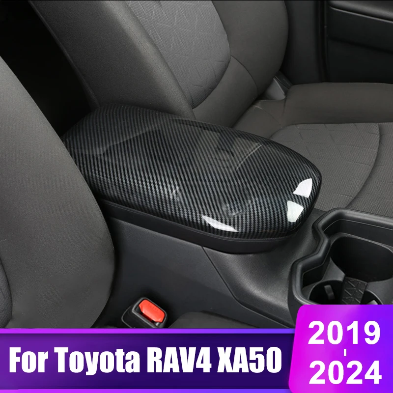 

For Toyota RAV4 2019 2020 2021 2022 2023 2024 RAV 4 XA50 Hybrid Accessories Car Armrests Storage Box Mat Cover Waterproof