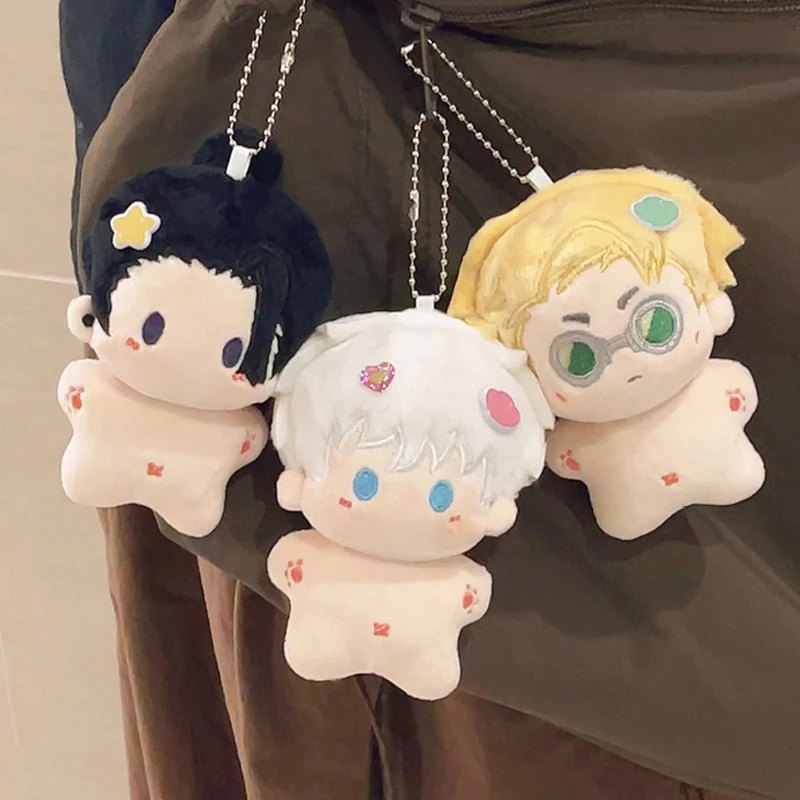 

Anime Jujutsu Kaisen Satoru Gojo Geto Suguru Nanami Kento Cosplay Cute Cotton Doll Plush pendant Ambitus Gift