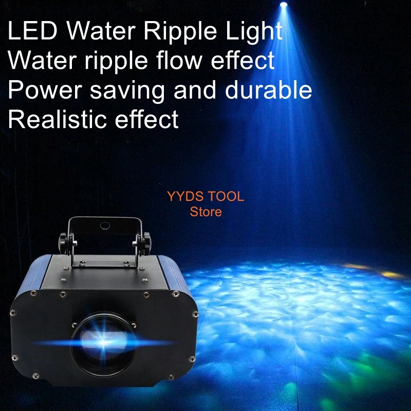 Water ripple light led dynamic water ripple ocean museum bar KTV water flow effect stage light ambient light projection light