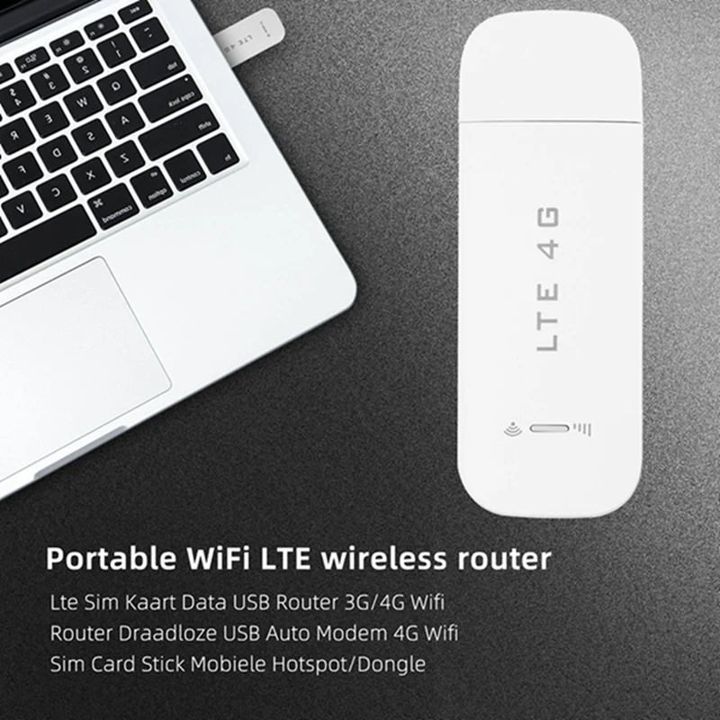 Lte Sim Kaart Data Router USB 3G/4G Wifi Router Draadloze Modem otomatis USB 4G Wifi kartu Sim Stick Mobiele Hotspot/Dongle
