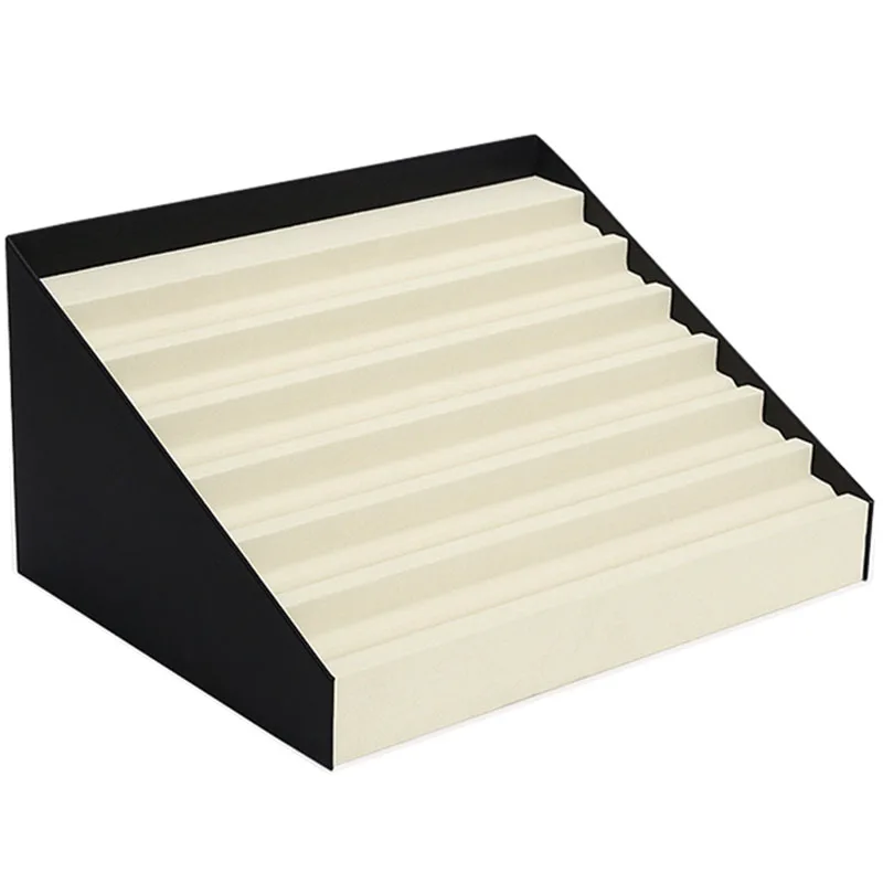 الرجعية مجوهرات عرض موقف حلقة أقراط رفوف العرض قلادة سلم عرض تخزين الرف اكسسوارات مجوهرات الدعائم #2