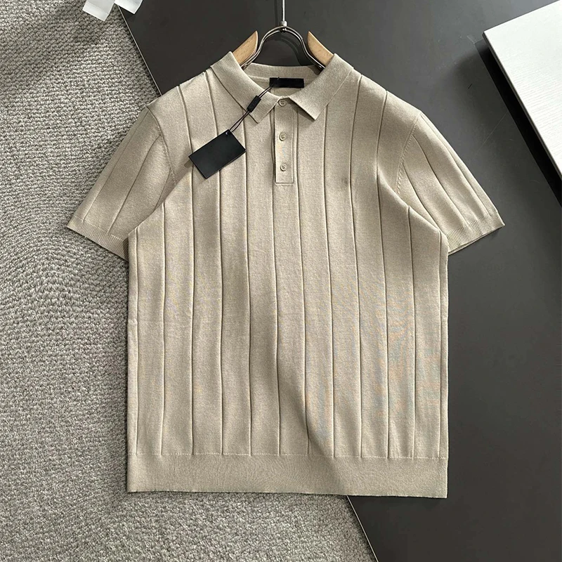 

2025 New Lightweight Soft Blended Wool Knit Sweater, Ultra-Soft Yarn Skin-Friendly Comfortable, Round Neck T-Shirt Knit Polo Shi