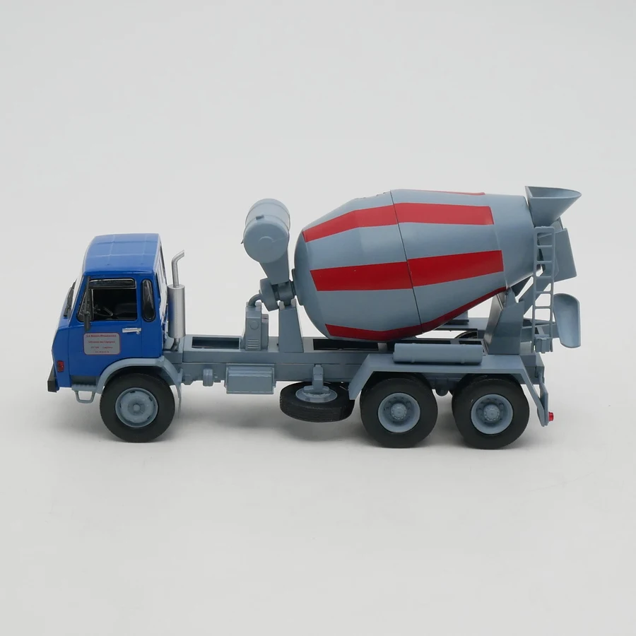 IXO 1:43 Scale Berliet GRH Cement Tank Truck Concrete Mixer Alloy Model Diecast Vehicle Collectible Souvenir Boys Toys