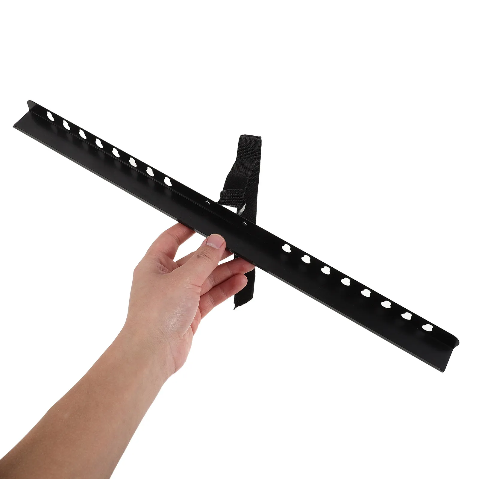 barra-transversal-para-cavalete-de-pintura-suporte-de-ferro-resistente-para-telas-grandes-ajuste-preciso-da-altura-ranhura-elevada-antiderrapante-compativel-com-a-maioria-dos-tripes