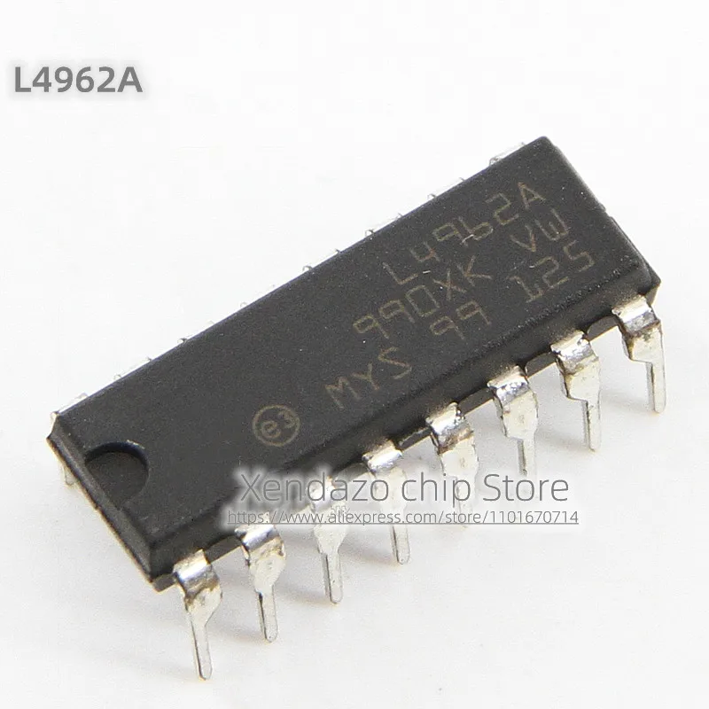 5pcs/lot L4962A L4962 DIP-16 package Original genuine Power switch regulator chip