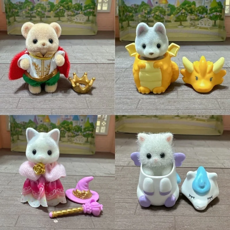 

Оригинальный Sylvanian Families, фантастическая сказочная серия друзей, 40-й набор для девочек, игровой домик, игрушки, коллекция декора, индивидуальный подарок для ребенка