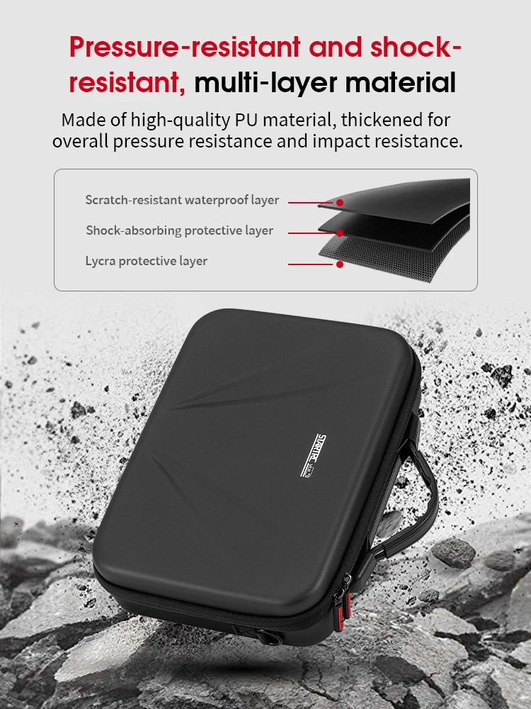 Tragetasche für Insta360 ACE Pro/Ace Pro 2 Xplorer Grip Kit Zubehör Aufbewahrungs-Reisetasche für Insta 360 114cm Selfie-Stick – Detail 10