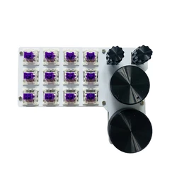 Nvarcher CXT12e4 Four knobs mechanical keyboard PAD small