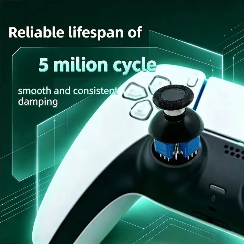 ABGI-TMR Joystick-Teile 320 ° Einstellbare Spannung, kein Drift für PS5-Ersatzteil – Detail 8