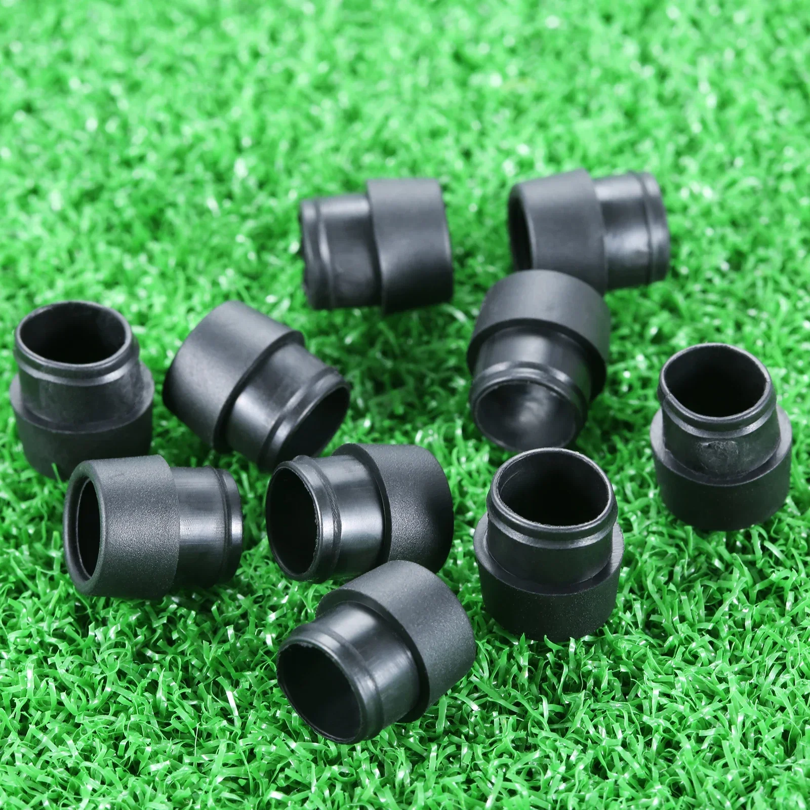 20Pcs Black Soft Plastic Golf Ferrules for Ping G410 G35 Shaft Sleeve Adapter Tip 0.335/0.350/0.370 Golf Club Shafts Accessories